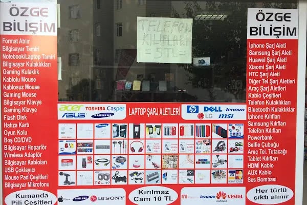 Özge Bilişim Adana Bilgisayar Tamiri Telefon Aksesuar Satışı - Resim 1