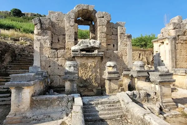 Perge tiyatrosu - Resim 3