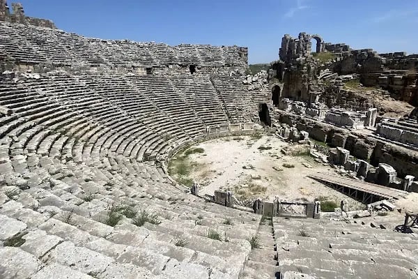Perge tiyatrosu - Resim 12