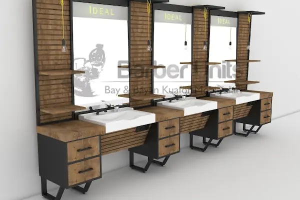 BarberUnits l Kuaför Mobilyaları Showroom - Resim 18