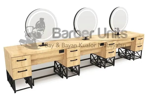 BarberUnits l Kuaför Mobilyaları Showroom - Resim 15