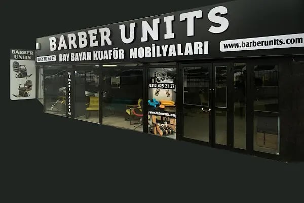 BarberUnits l Kuaför Mobilyaları Showroom - Resim 2