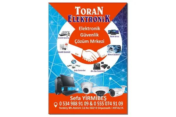 TORAN ELEKTRONİK TEKNOLOJİ Uydu Kamera TV tamiri Bilgisayar Tamir-Bakım-Onarım - Resim 10