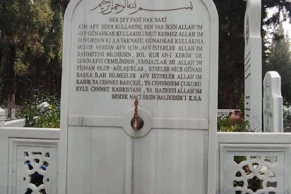 Sıddık Naci Eren Hazretleri Türbesi - Resim 6