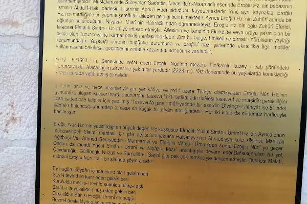 Eroğlu Nuri Türbesi - Resim 19