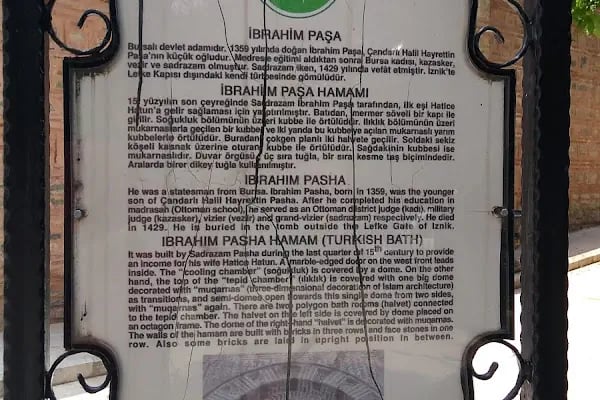 Çandarlı İbrahim Paşa Hamamı - Resim 7
