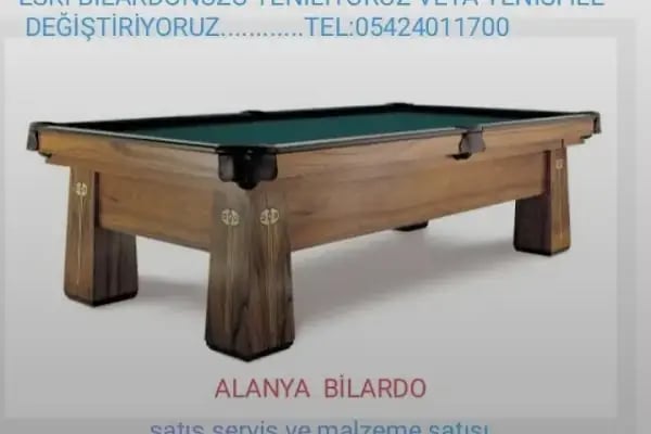 Bilardo tamir satış - Resim 2