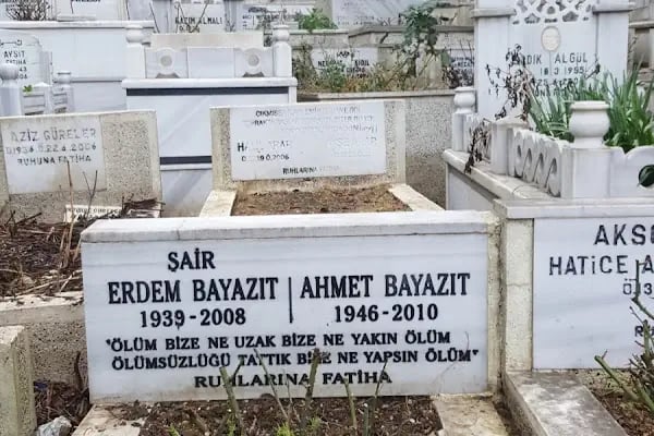 Şair Adil Erdem Bayazıt Kabri - Resim 12