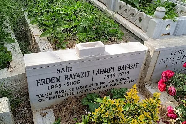 Şair Adil Erdem Bayazıt Kabri - Resim 4
