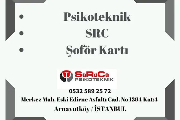 Arnavutköy SüRüCü Psikoteknik Merkezi (T.C Sağlık Bakanlığı Onaylı) - Resim 10