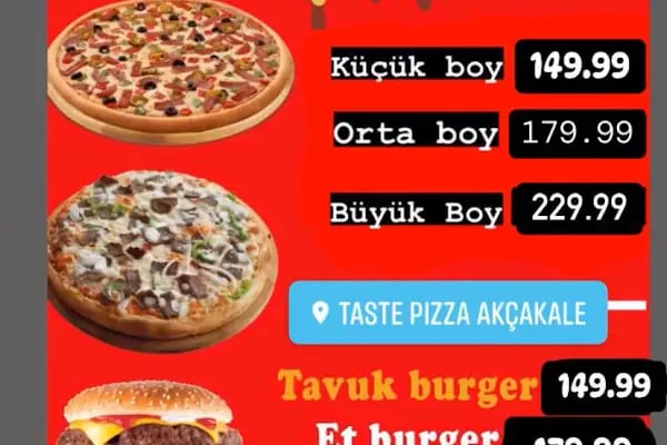 TASTE PİZZA AKÇAKALE - Resim 16