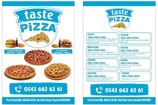 TASTE PİZZA AKÇAKALE - Resim 18