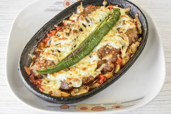 konya sofrası candarbey etli ekmek - Resim 5