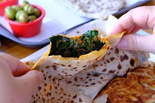 Yörük Obası sıkma gözleme içli köfte mantı - Resim 3