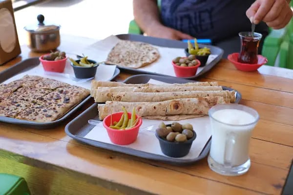 Yörük Obası sıkma gözleme içli köfte mantı - Resim 6