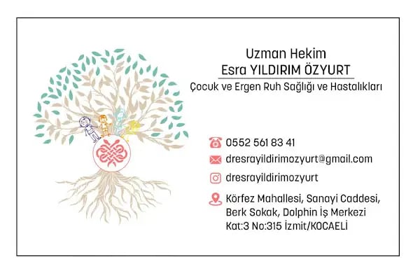Uzm. Dr. Esra Yıldırım Özyurt Çocuk ve Genç Psikiyatristi - Resim 5