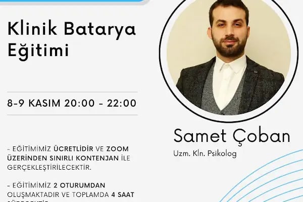 Klinik Psikolog / Psikoterapist Samet ÇOBAN - Resim 18