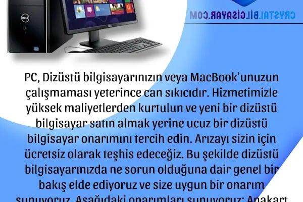 Crystal Bilgisayar : Satış, Tamir, Servis| Sales, Repair, Service| Bağcılar - Resim 11