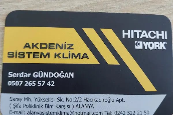 Akdeniz Sistem Klima Hitachi ve YORK bayii - Resim 7