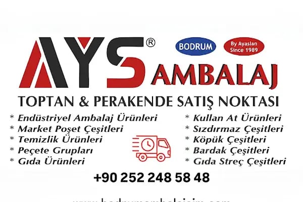 AYASLAN AYS AMBALAJ ÜRÜNLERİ BODRUM - Resim 2