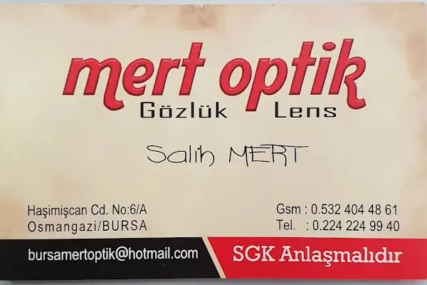 Bursa Mert Optik - Resim 12