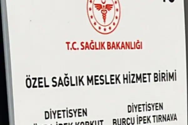Diyetisyen Büşra İpek Korkut İnegöl Özel Sağlık Meslek Hizmet Birimi - Resim 1