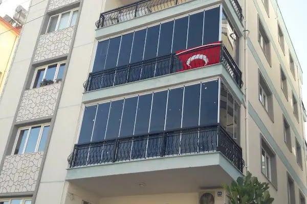 Pensin cam balkon sineklik pvc - Resim 14
