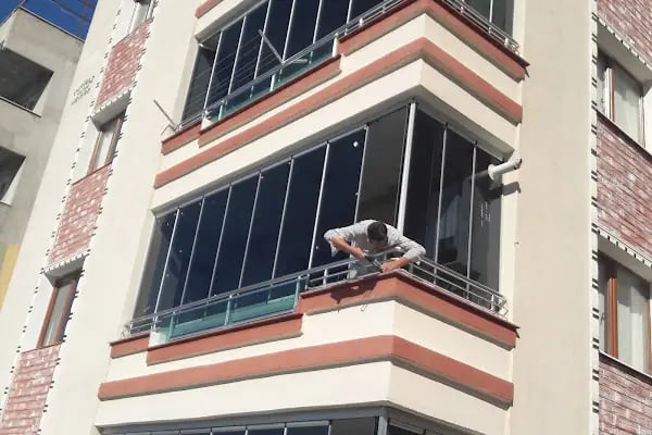 Pensin cam balkon sineklik pvc - Resim 13