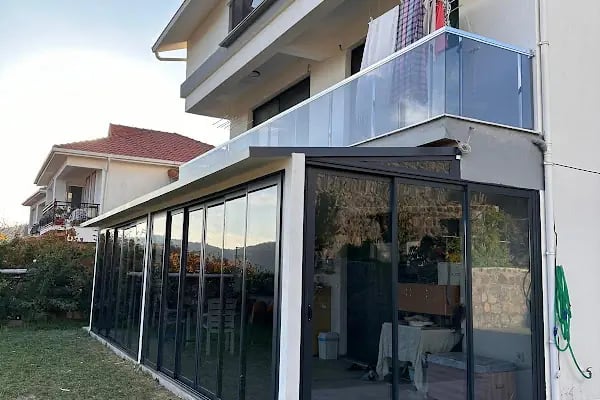 Pensin cam balkon sineklik pvc - Resim 11