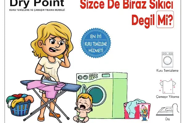 Dry Point Kuru Temizleme ve Çamaşır Yıkama Merkezi - Resim 12
