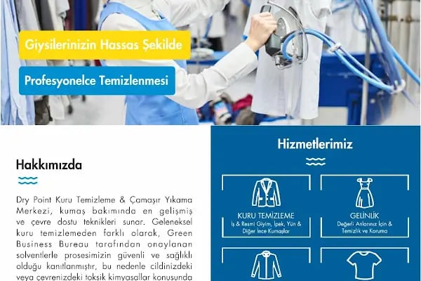 Dry Point Kuru Temizleme ve Çamaşır Yıkama Merkezi - Resim 6