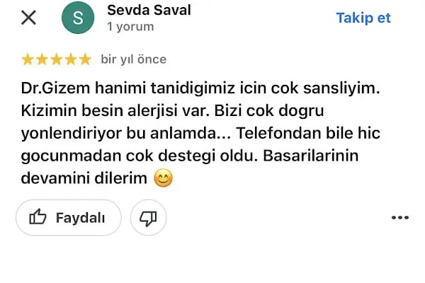 Dr.Gizem GÜNGÖR TAKEŞ Muayenehanesi - Resim 10