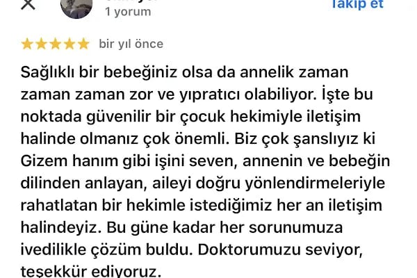 Dr.Gizem GÜNGÖR TAKEŞ Muayenehanesi - Resim 7