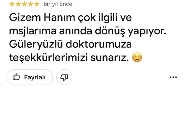 Dr.Gizem GÜNGÖR TAKEŞ Muayenehanesi - Resim 12