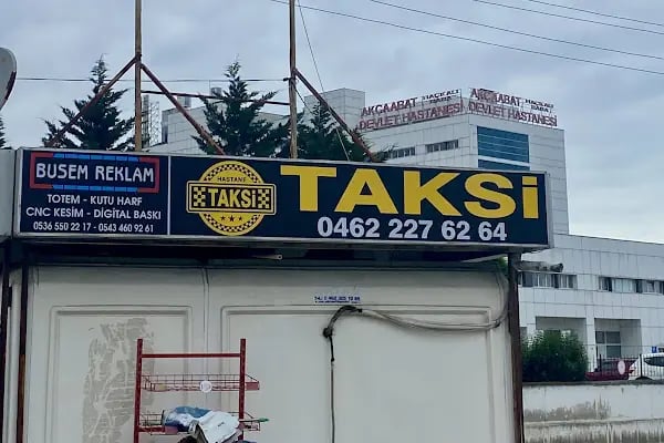 HASTANE TAKSİ DURAĞI - Resim 2