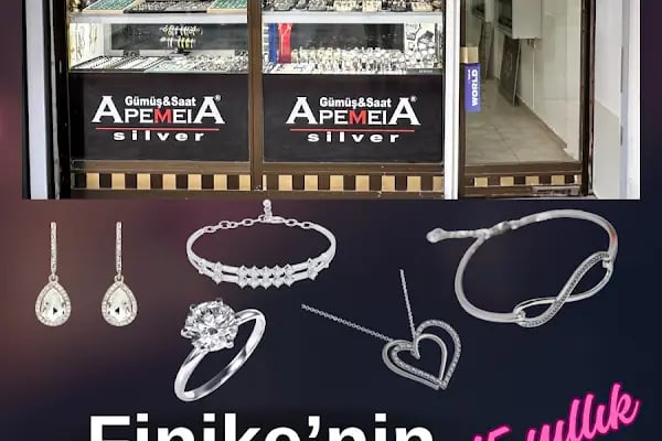 Apemeia Gümüş Saat - Resim 4