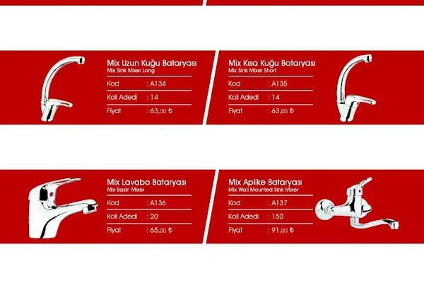 Sefa Su Armatürleri - Resim 1