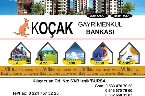 KOÇAK GAYRİMENKUL BANKASI İZNİK TEMSİLCİLİĞİ - Resim 5