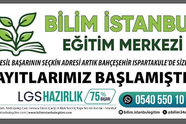 BİLİM İSTANBUL EĞİTİM MERKEZİ - Resim 15