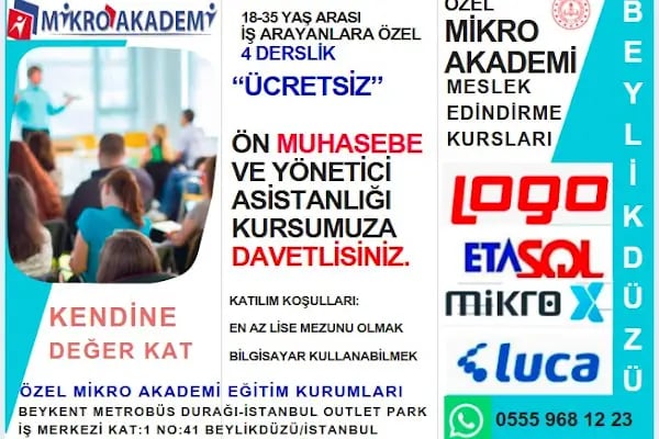 MikroAkademi, Muhasebe Autocad Solidworks kursu - Resim 18