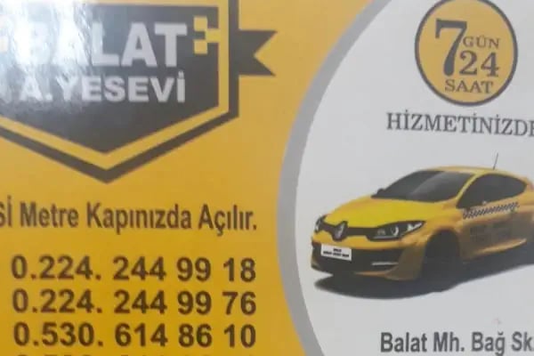 Balat Taksi - Resim 20