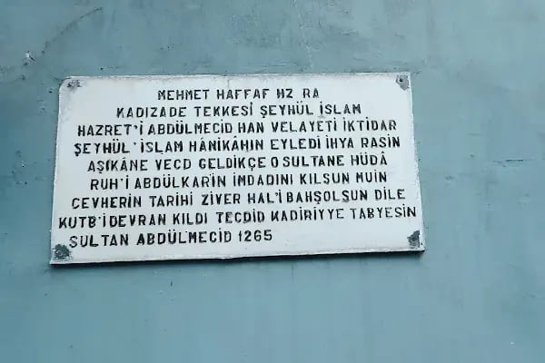 Şeyh Mehmet Haffaf Hazretlerinin Türbesi - Resim 17