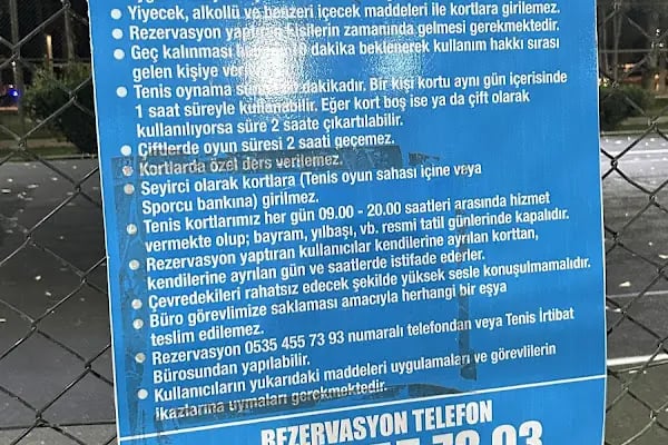 Konyaaltı Belediyesi Tenis Kortlari - Resim 9