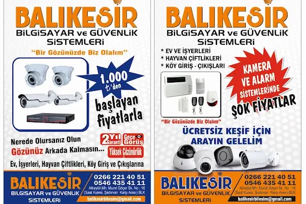 BALIKESİR BİLGİSAYAR VE GÜVENLİK SİSTEMLERİ - Resim 1