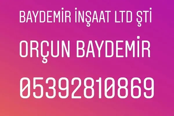 BAYDEMİR İNŞAAT - Resim 20