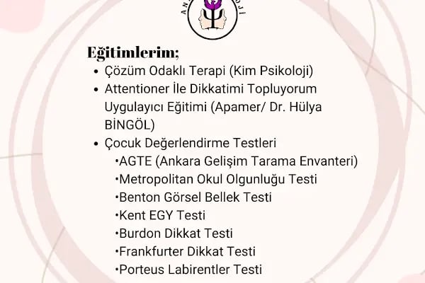 Anka Psikoloji | Psk. Bihter Mihrace Aygören - Resim 13