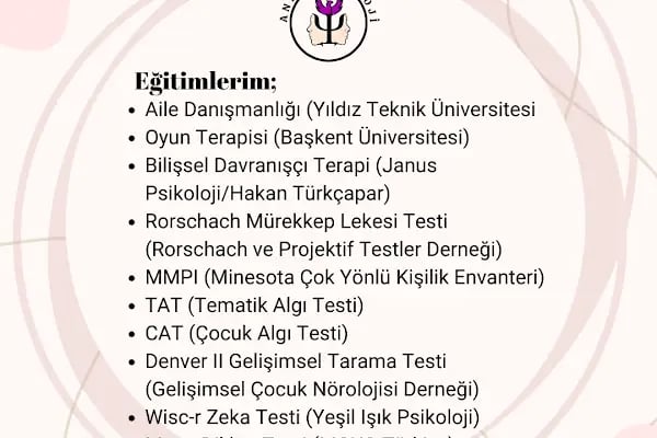 Anka Psikoloji | Psk. Bihter Mihrace Aygören - Resim 12