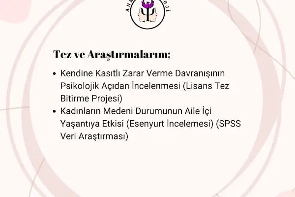 Anka Psikoloji | Psk. Bihter Mihrace Aygören - Resim 8