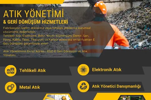 EGD E GERİ DÖNÜŞÜM ve ATIK YÖNETİMİ - Elektronik Hurda Tehlikeli Atık İzmir - Resim 6