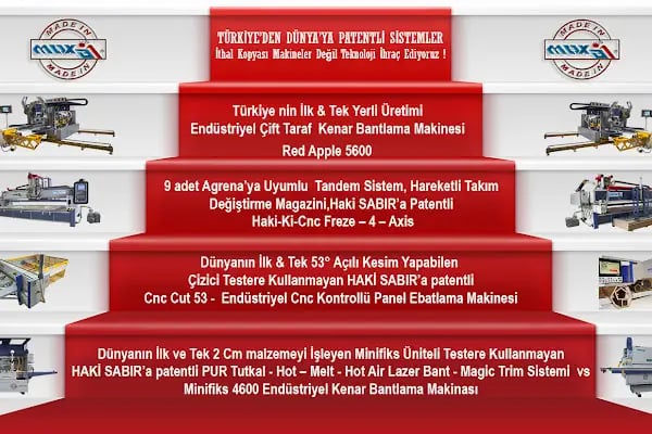 MOXA1 AHŞAP İŞLEME MAKİNELERİ - Resim 19